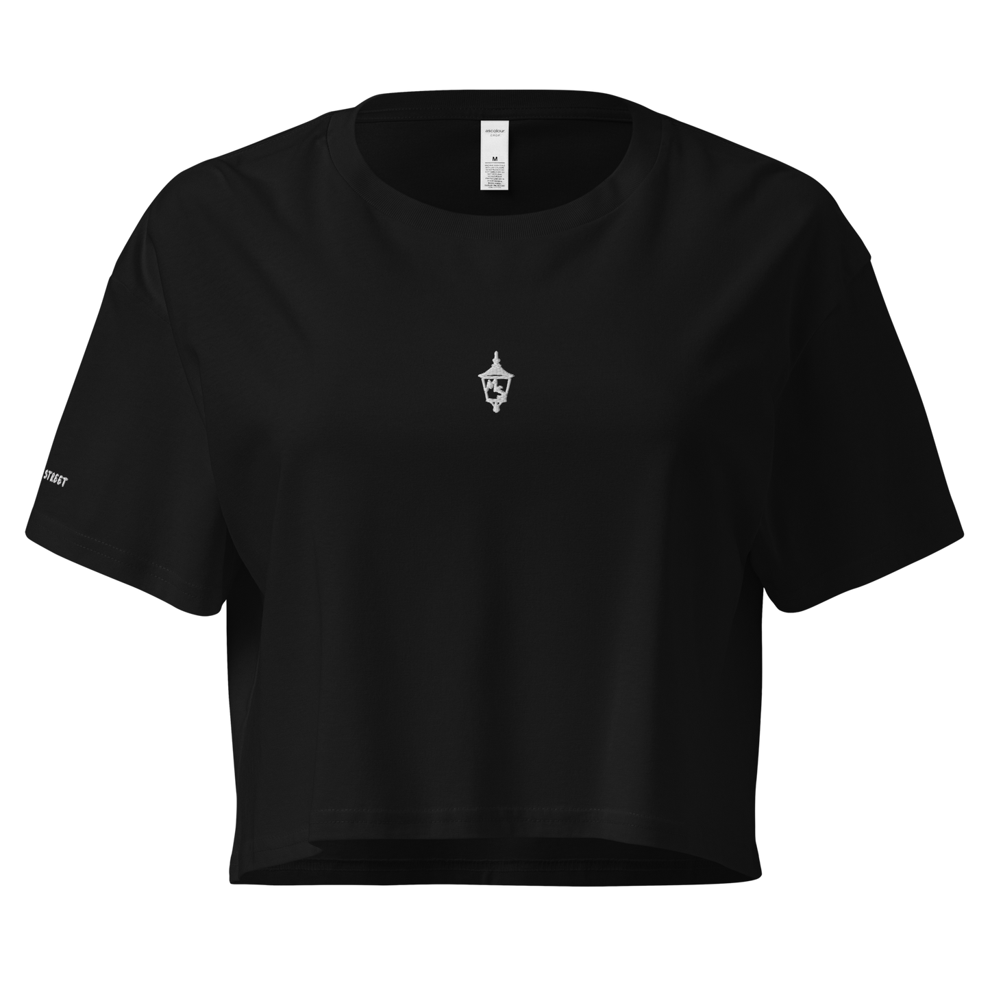 Classic Embroidered Lantern Crop Tee