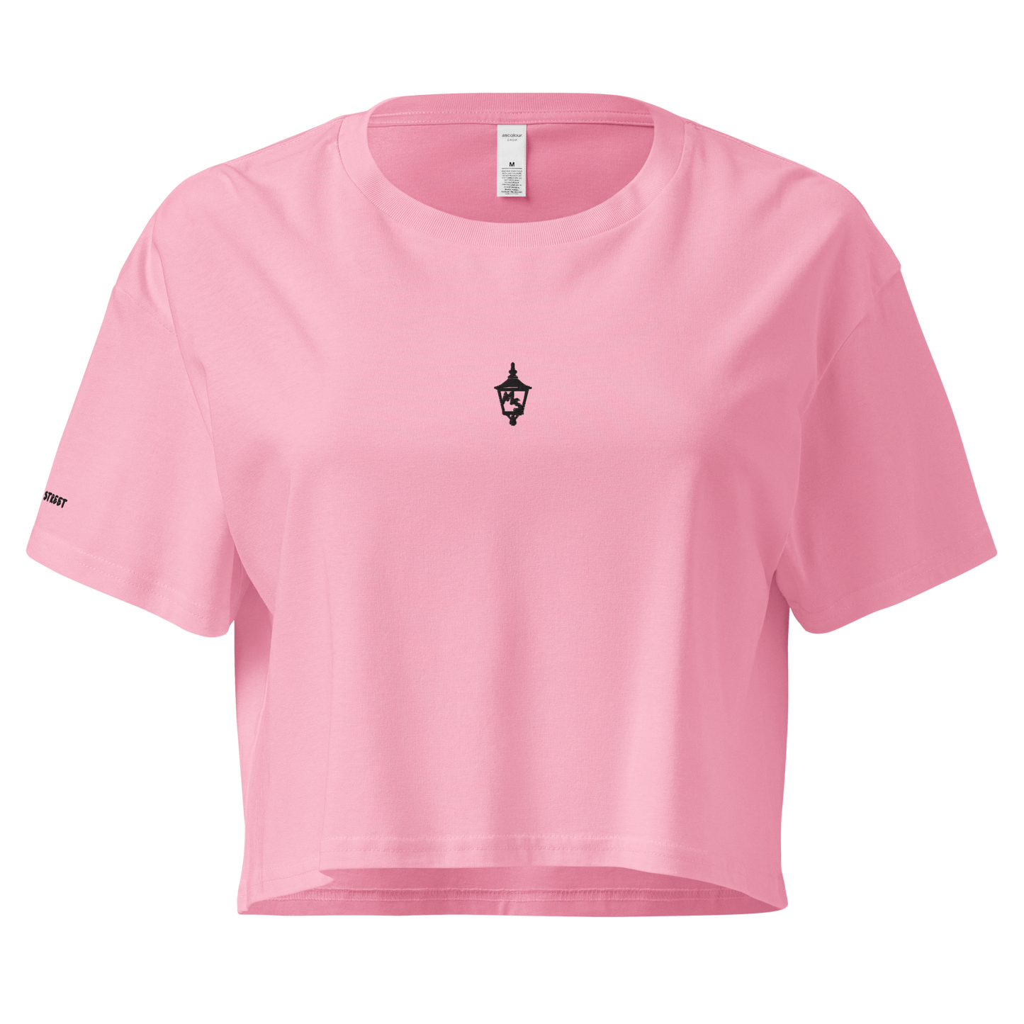 Classic Embroidered Lantern Crop Tee