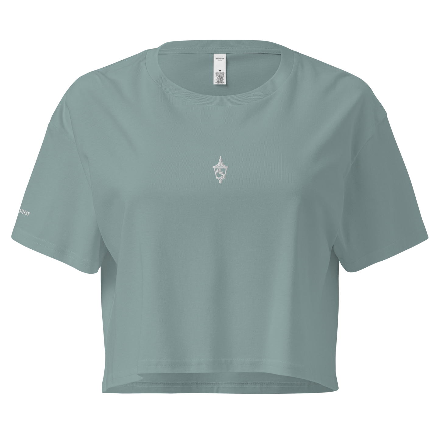Classic Embroidered Lantern Crop Tee