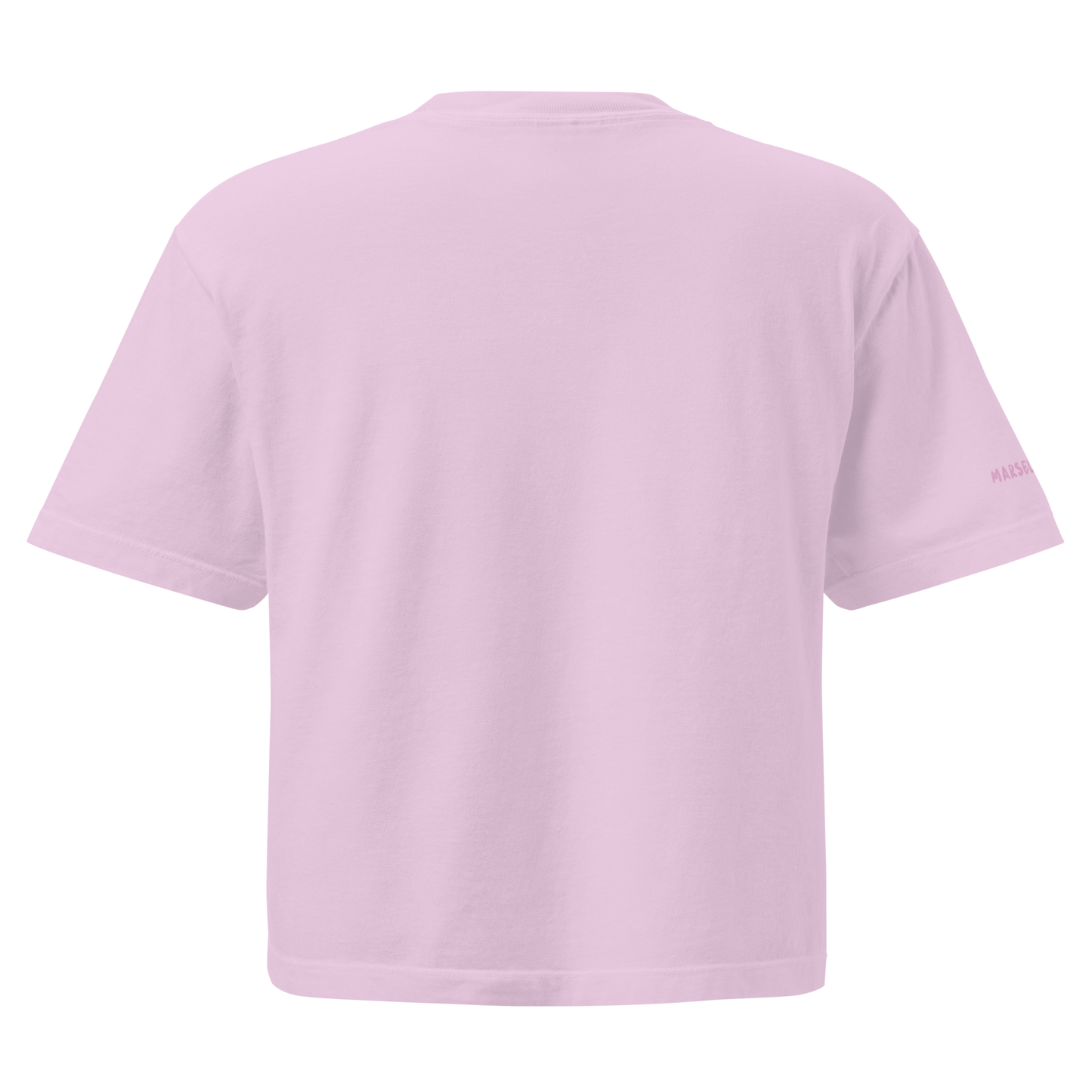 Monochrome Lantern Crop Boxy Tee