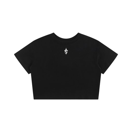 Logo Baby Tee (Black)