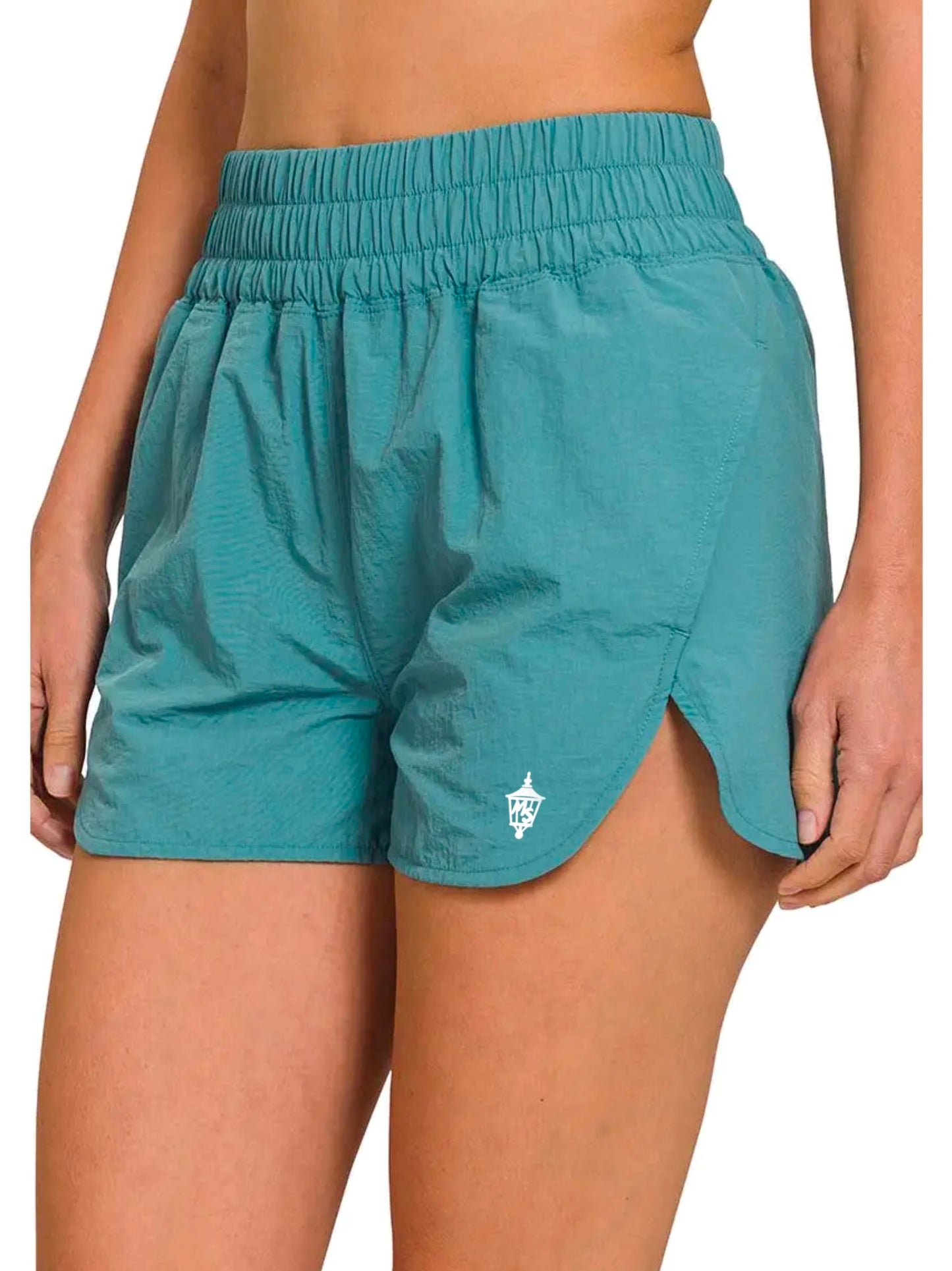 The Lantern Logo Active Shorts