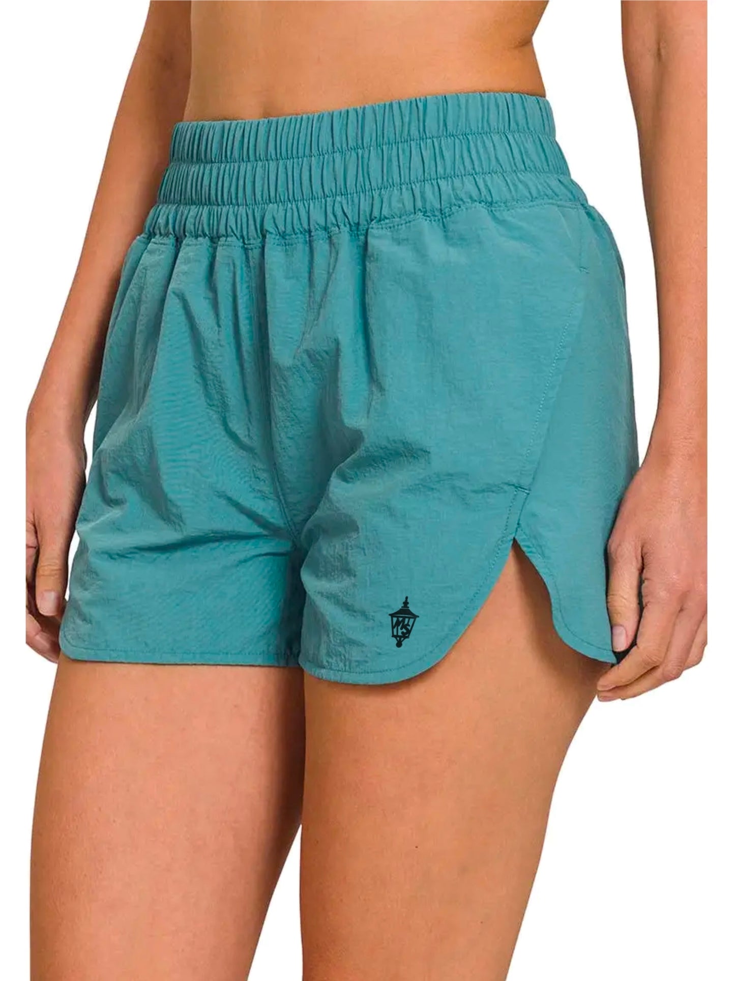 The Lantern Logo Active Shorts