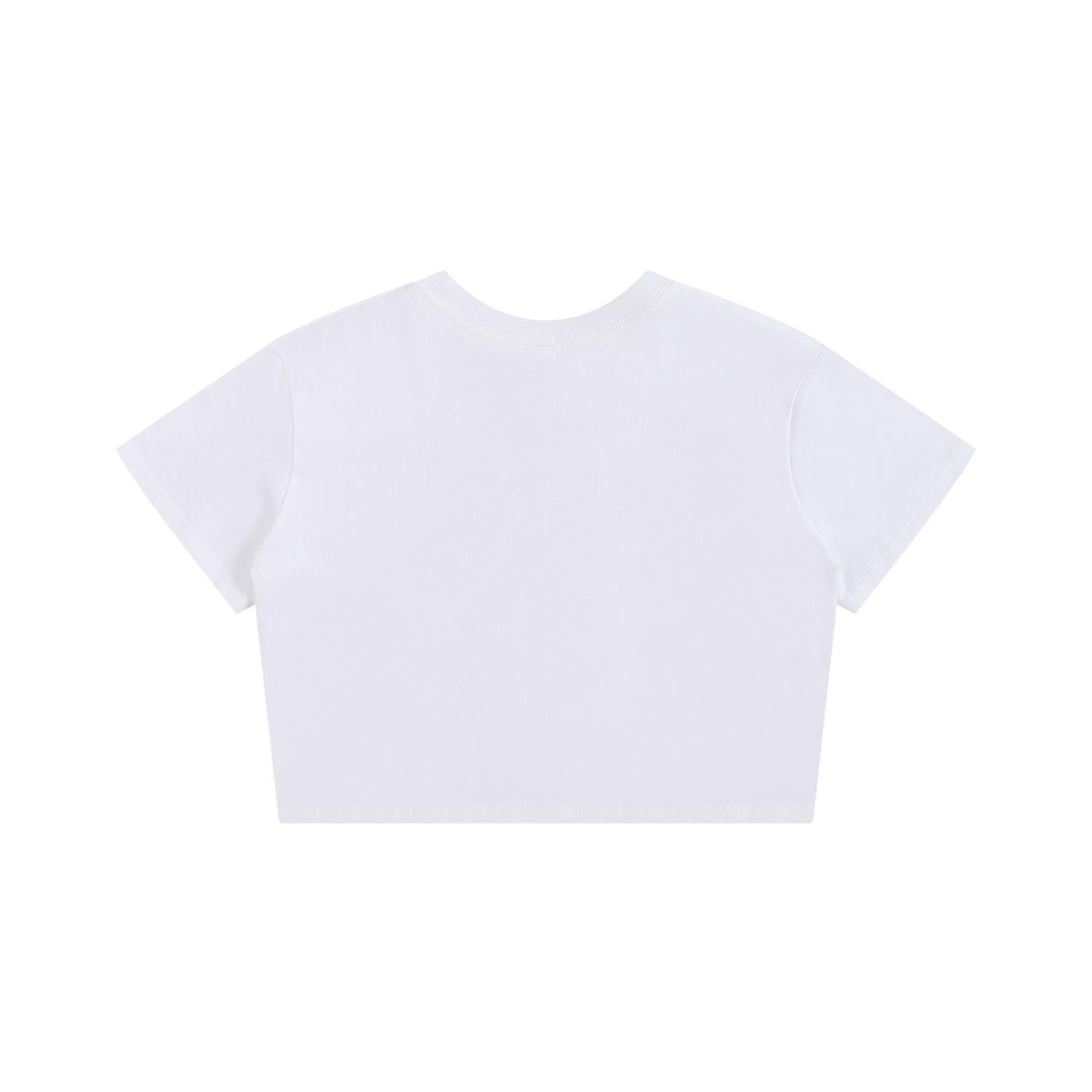 Logo Baby Tee (White)