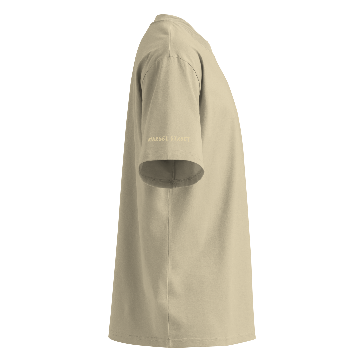 Monochrome Lantern Mock-Neck T-Shirt