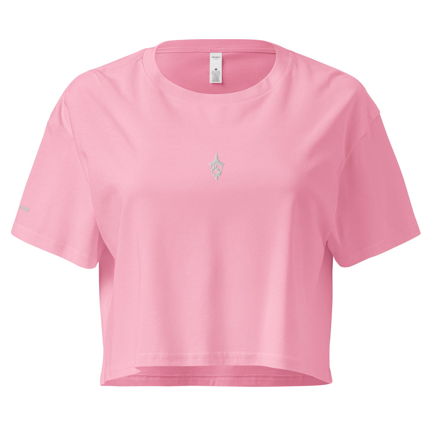 Classic Embroidered Lantern Crop Tee