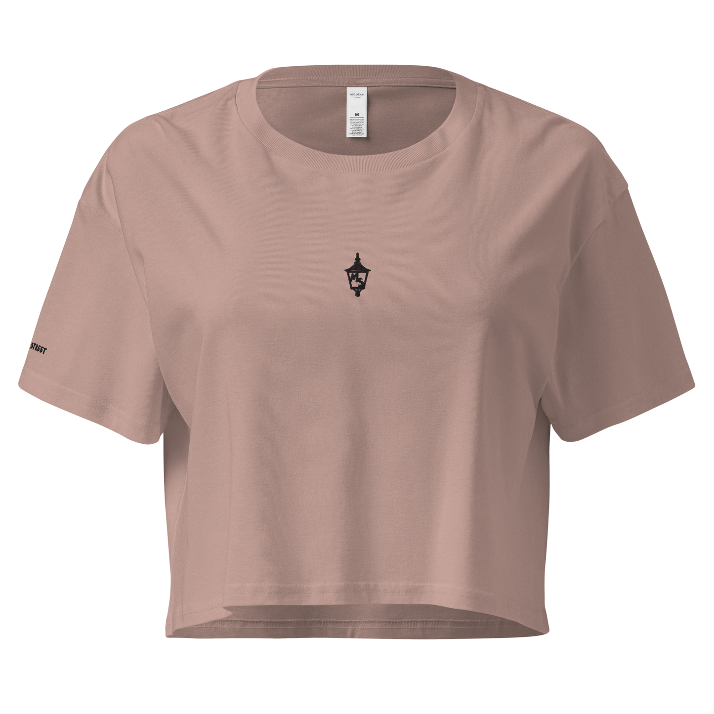 Classic Embroidered Lantern Crop Tee