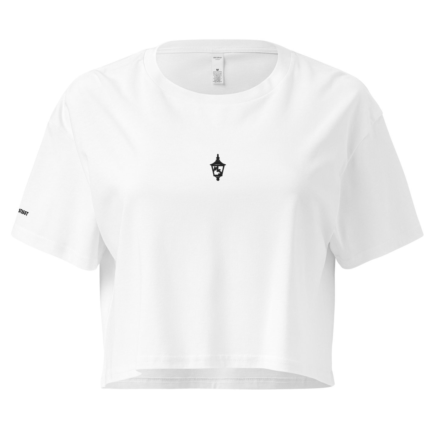 Classic Embroidered Lantern Crop Tee