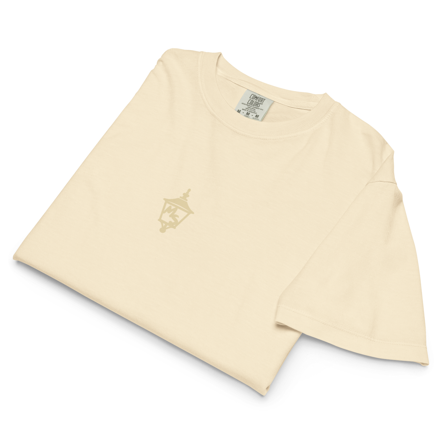 Monochrome Lantern Crop Boxy Tee